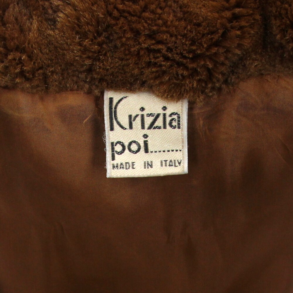 POI by KRIZIA italy ★ EAGLEclothing krizia 80s faux fur available on A.N.G.E.L.O. Vintage