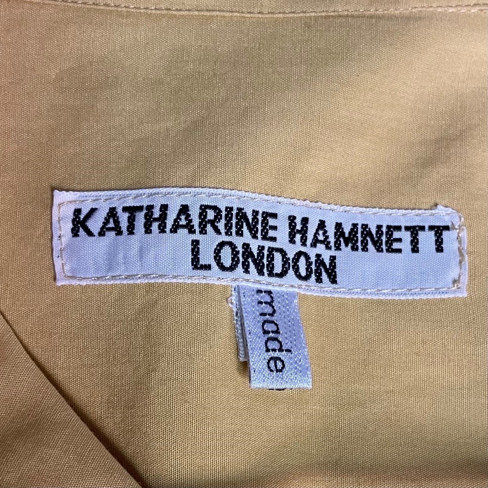 90s Katharine Hamnett London shirt-