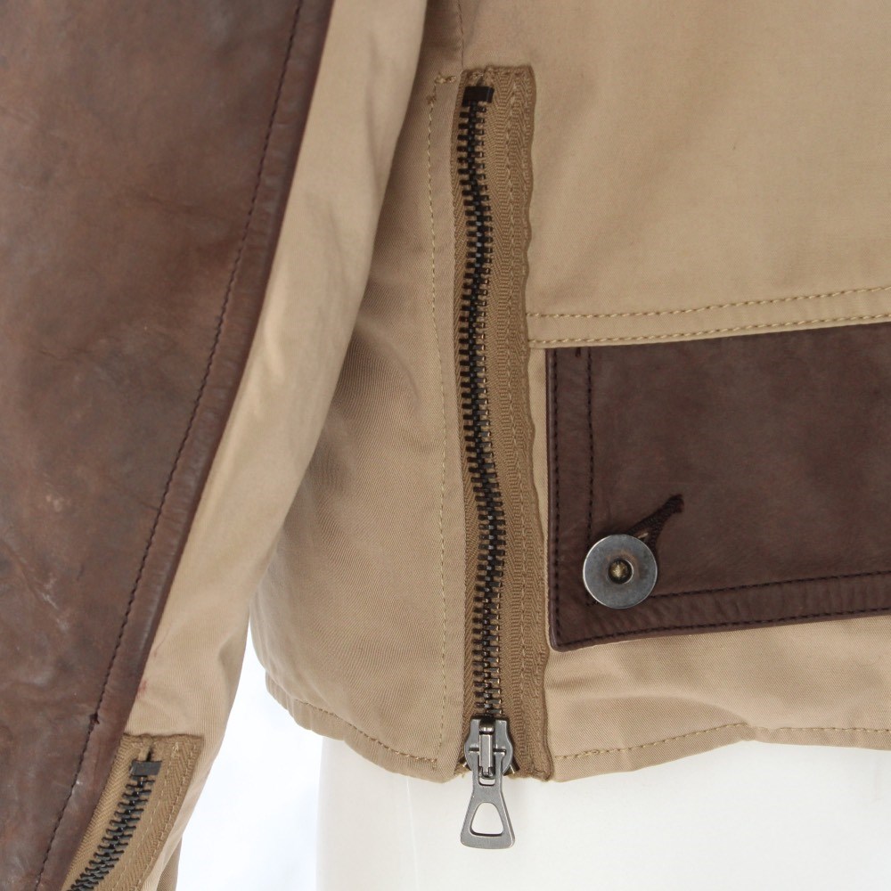 80s ARCHIVE zip-up 束ねよ leather short jacket