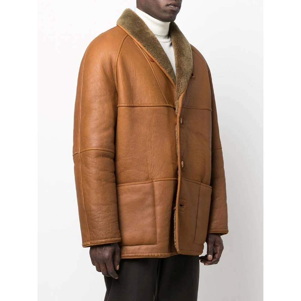 Levi's shearling hot sale ranch coat