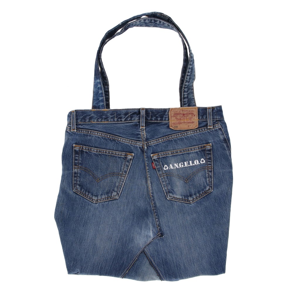 Angelo Vintage Upcycling A.n.g.e.l.o. Vintage Upcycling Shopper Anni '90 immagine 2