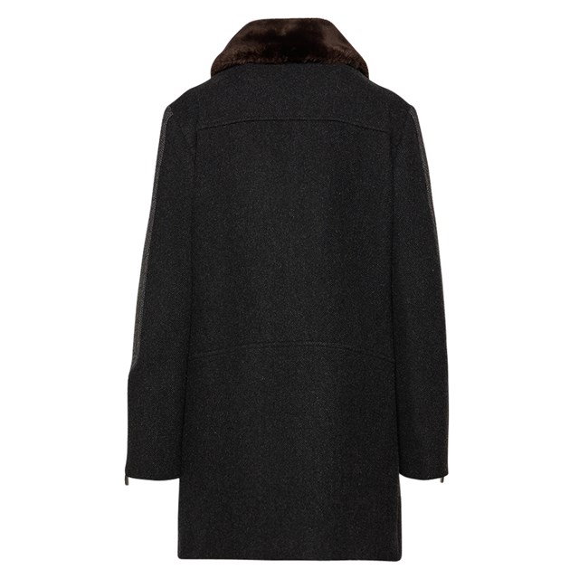ジャケット・アウター Armani Jeans 90s Deformation Long Coat Giorgio Armani × Leather × Vintage Vintage Armani Jeans 46
