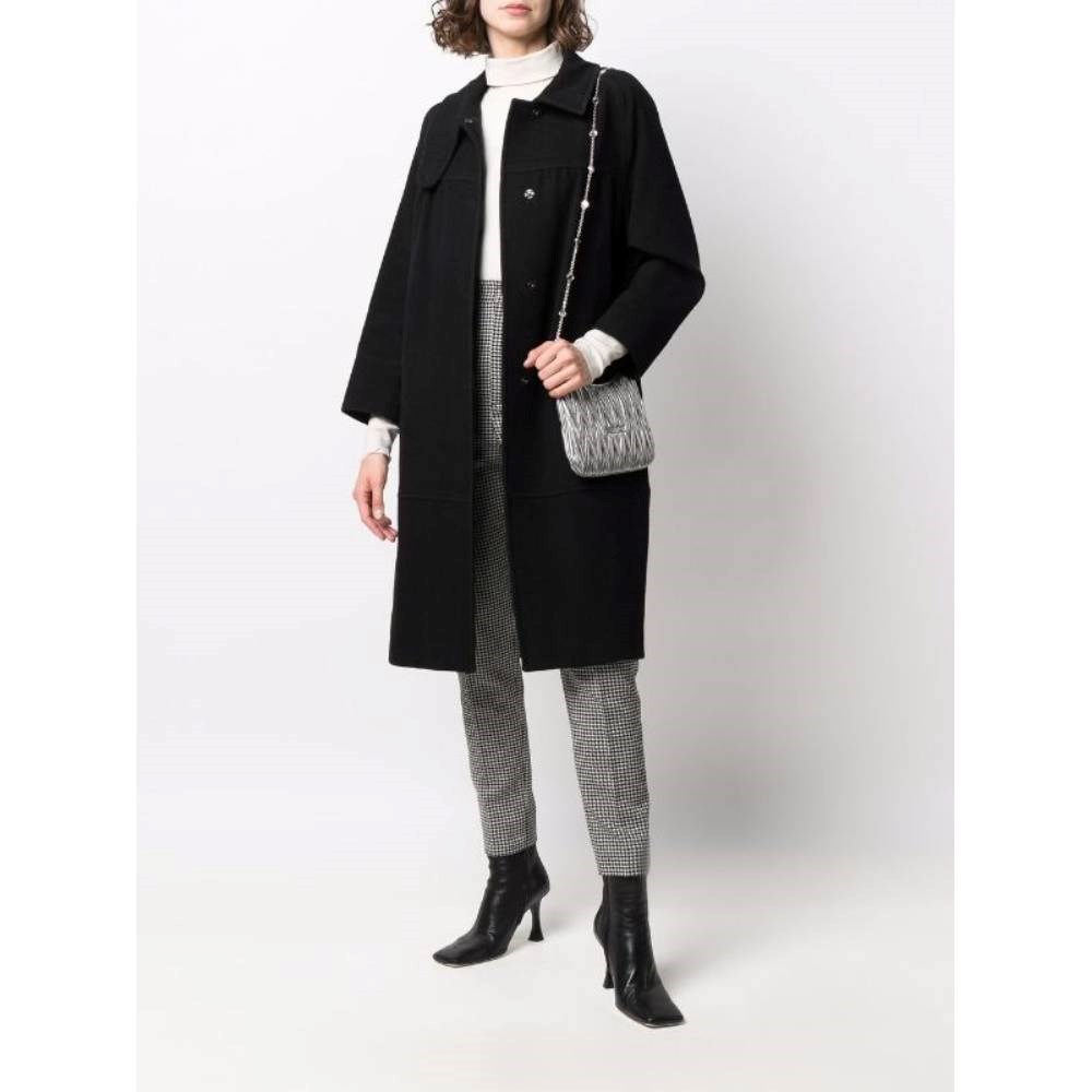 初期 90SDRIES VAN NOTEN スプリング ボックスコート 黒 M dries van noten 90s coat available on A.N.G.E.L.O. Vintage